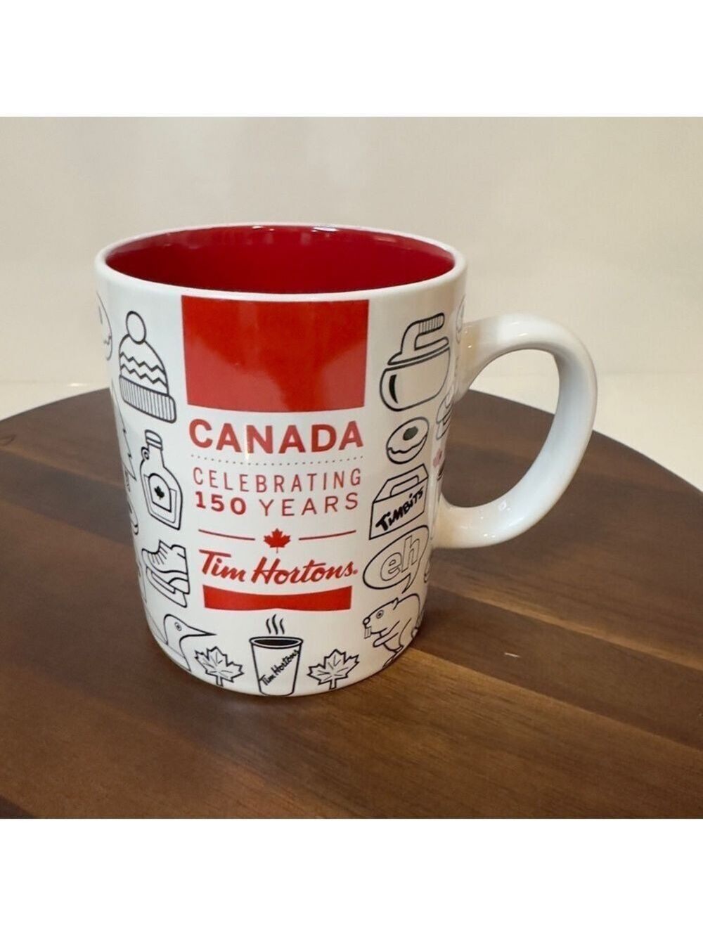 Tim Hortons Canada 150th Anniversary Commemorative Mug (2017) – 16oz